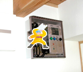 住宅施工例 I様邸 停電時バイパス君 住宅施工例 I様邸 停電時バイパス君